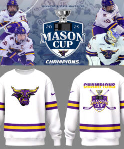MSU Mavericks Men’s Hockeys Limited Mason Cup Champions 2025 Sweatshirt, Sweater
