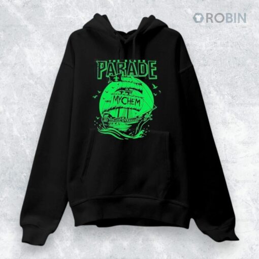 My Chemical Romance Tampa 2025 Green Shirt