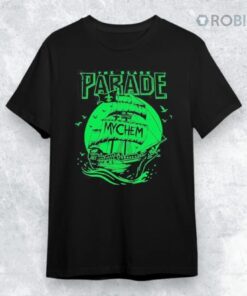 My Chemical Romance Tampa 2025 Green Shirt