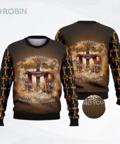 My God That Is Who You Are Ugly Christmas Sweater, Sweatshirt