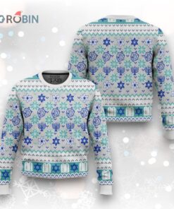 My Jewish Ugly Christmas Sweater All Over Print Sweater