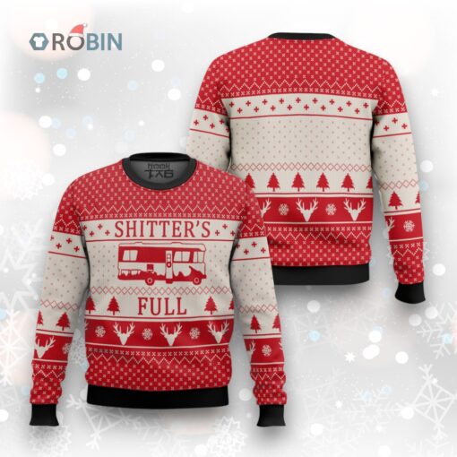 National Lampoon Vacation Shitter’s Full Ugly Christmas Sweater