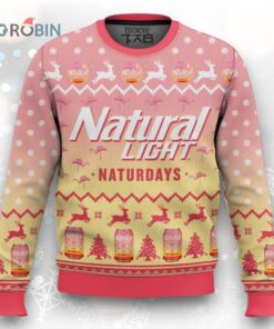Natural Light Naturdays Ugly Christmas Sweater