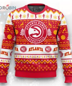NBA Atlanta Hawks Christmas Ugly Christmas Sweater
