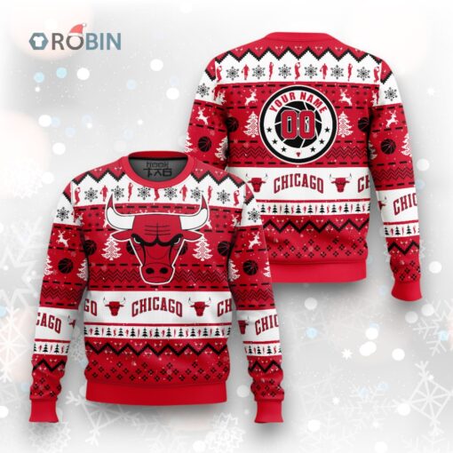 NBA Chicago Bulls Christmas Ugly Christmas Sweater