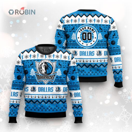 NBA Dallas Mavericks Christmas Ugly Christmas Sweater