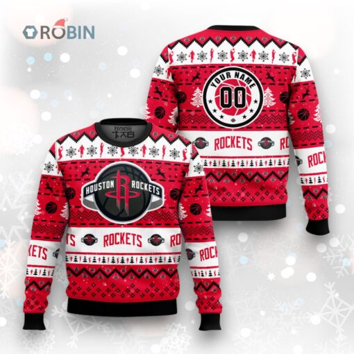 NBA Houston Rockets Christmas Ugly Christmas Sweater