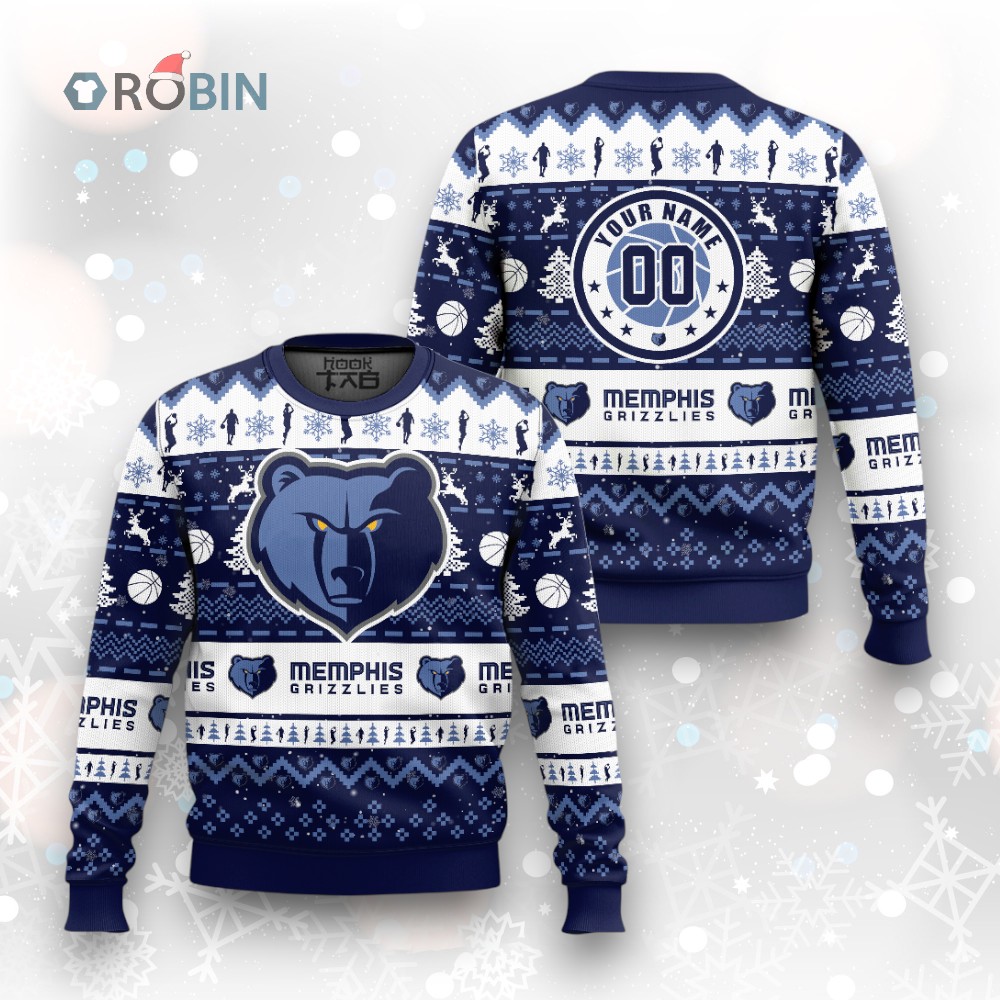 NBA Memphis Grizzlies Christmas Ugly Christmas Sweater NBA Memphis Grizzlies Christmas Ugly Christmas Sweater