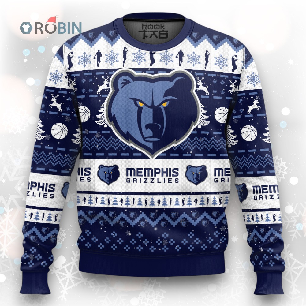 NBA Memphis Grizzlies Christmas Ugly Christmas Sweater NBA Memphis Grizzlies Christmas Ugly Christmas Sweater