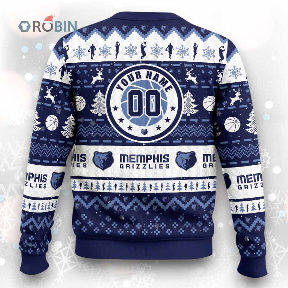 NBA Memphis Grizzlies Christmas Ugly Christmas Sweater NBA Memphis Grizzlies Christmas Ugly Christmas Sweater
