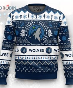 NBA Minnesota Timberwolves Christmas Ugly Christmas Sweater