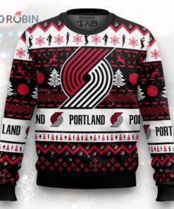 NBA Portland Trail Blazers Christmas Ugly Christmas Sweater