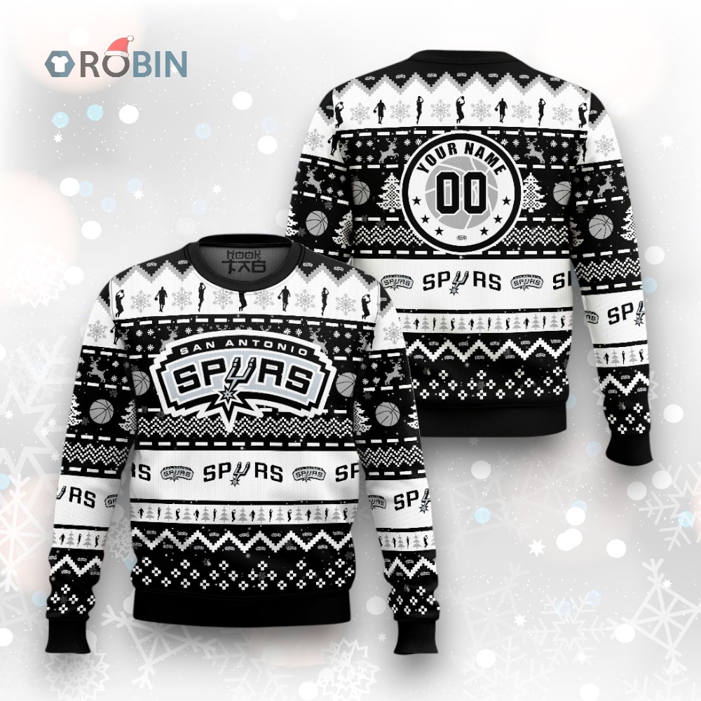 NBA San Antonio Spurs Christmas Ugly Christmas Sweater NBA San Antonio Spurs Christmas Ugly Christmas Sweater