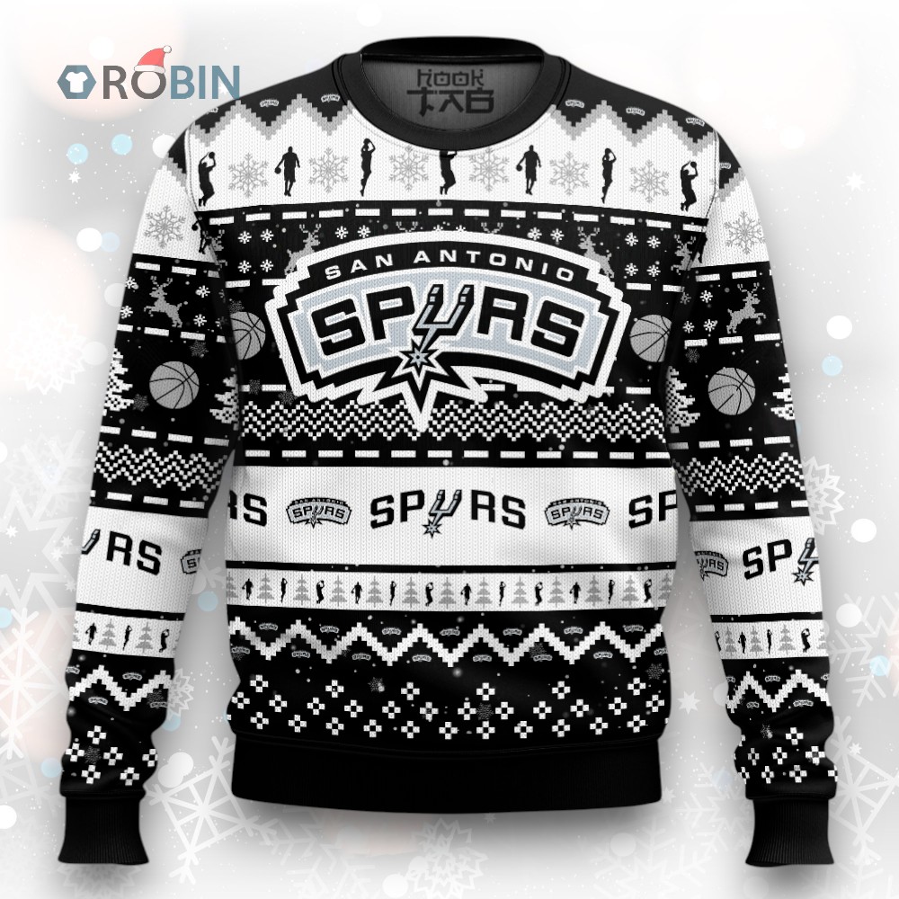NBA San Antonio Spurs Christmas Ugly Christmas Sweater NBA San Antonio Spurs Christmas Ugly Christmas Sweater