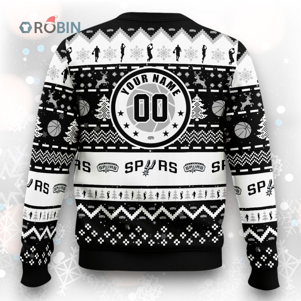 NBA San Antonio Spurs Christmas Ugly Christmas Sweater NBA San Antonio Spurs Christmas Ugly Christmas Sweater