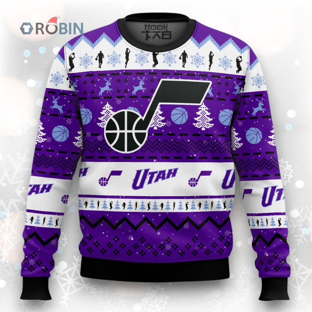 NBA Utah Jazz Christmas Ugly Christmas Sweater NBA Utah Jazz Christmas Ugly Christmas Sweater
