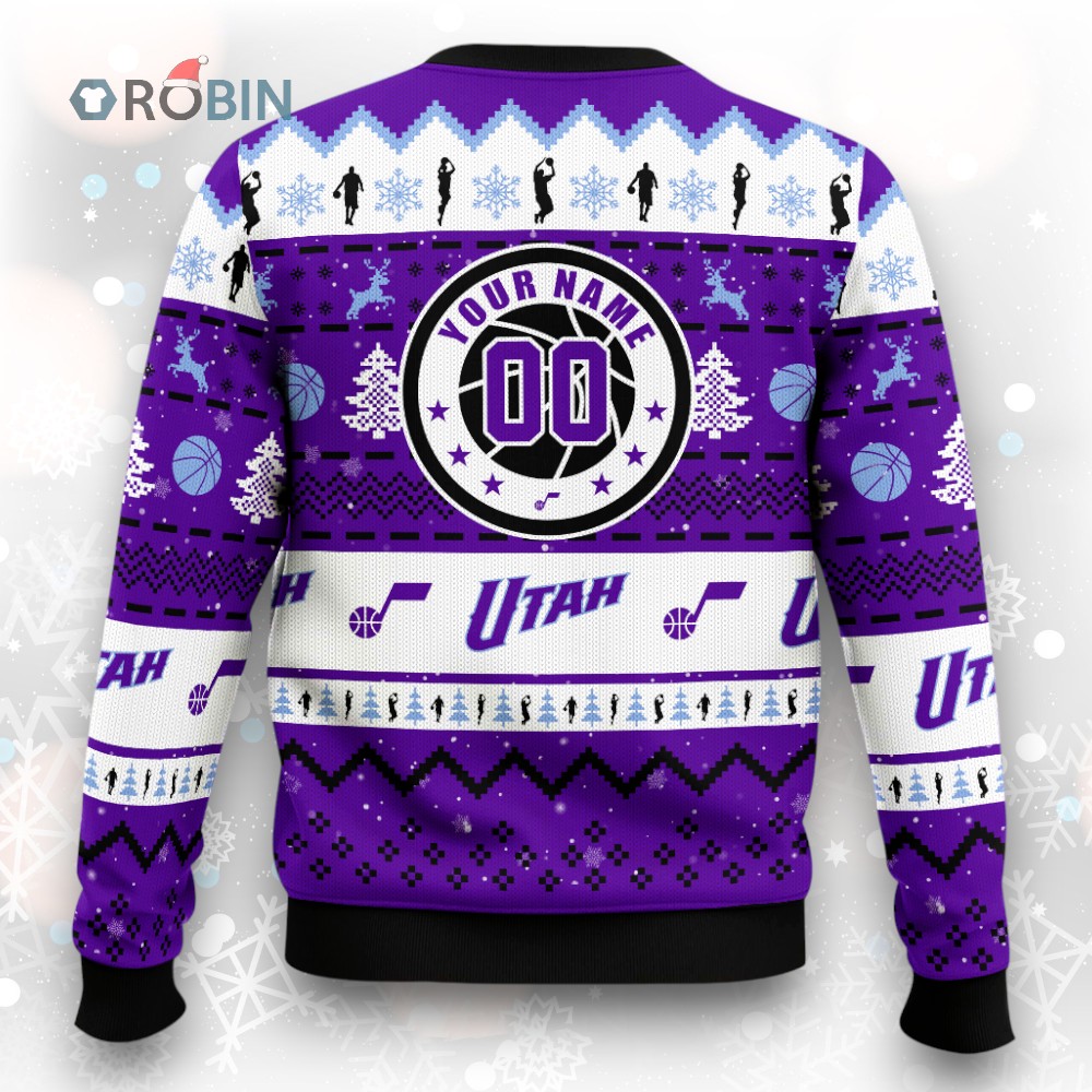 NBA Utah Jazz Christmas Ugly Christmas Sweater NBA Utah Jazz Christmas Ugly Christmas Sweater