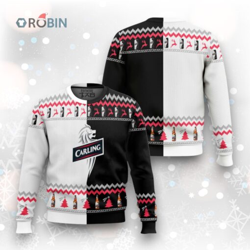 NEW Carling Lager Beer Ugly Christmas