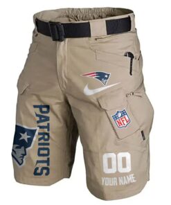 New England Patriots Men Tactical Shorts, Patriots Team Gifts