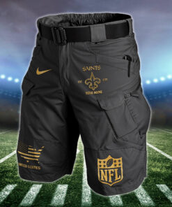 New Orleans Saints Men Tactical Shorts, New Orleans Saints Merchandise New Orleans Saints Men Tactical Shorts, New Orleans Saints Merchandise
