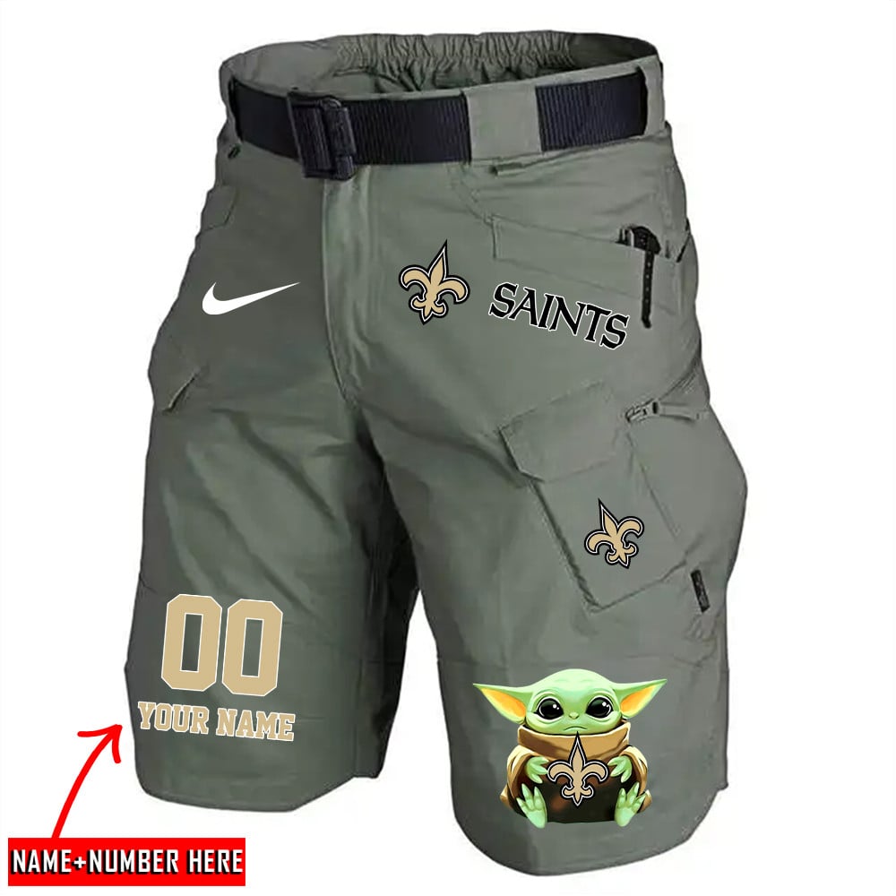 New Orleans Saints Men Tactical Shorts, Saints Gifts New Orleans Saints Men Tactical Shorts, Saints Gifts