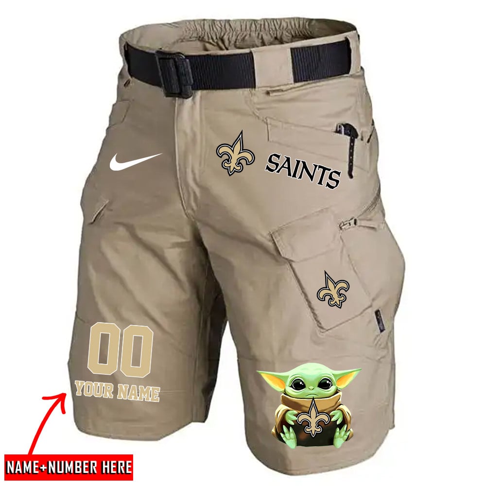 New Orleans Saints Men Tactical Shorts, Saints Gifts New Orleans Saints Men Tactical Shorts, Saints Gifts