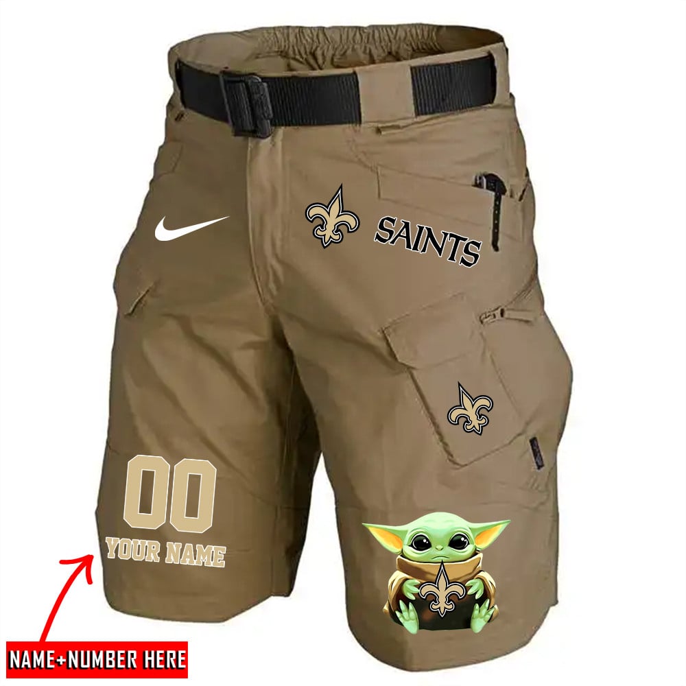 New Orleans Saints Men Tactical Shorts, Saints Gifts New Orleans Saints Men Tactical Shorts, Saints Gifts