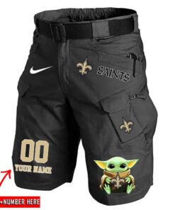 New Orleans Saints Men Tactical Shorts, Saints Gifts New Orleans Saints Men Tactical Shorts, Saints Gifts