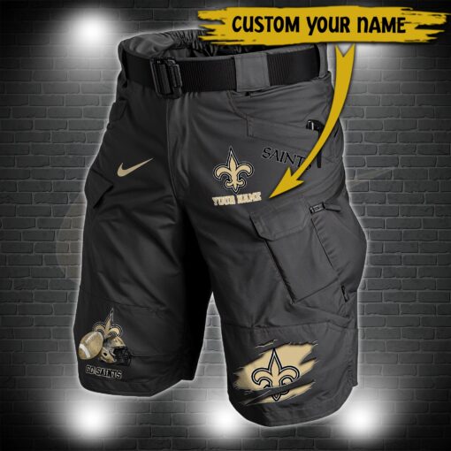 New Orleans Saints Men Tactical Shorts, Saints Merchandise