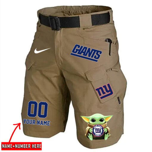 New York Giants Men Tactical Shorts, New York Giants Team Gifts