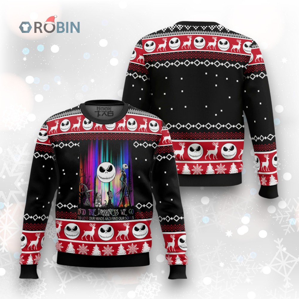 Nightmare Before Christmas Ugly Christmas Sweater Nightmare Before Christmas Ugly Christmas Sweater