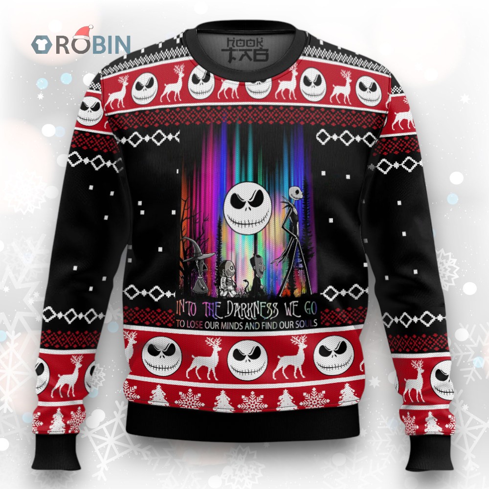 Nightmare Before Christmas Ugly Christmas Sweater Nightmare Before Christmas Ugly Christmas Sweater