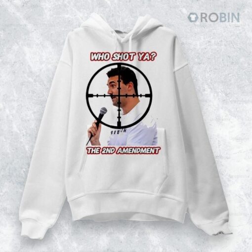 Nikki Hughes Who Shot Ya The 2nd Amendment Shirt