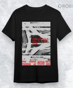 Nine Inch Nails At Footprint Center Phoenix Event 09.16.2025 Poster Shirt