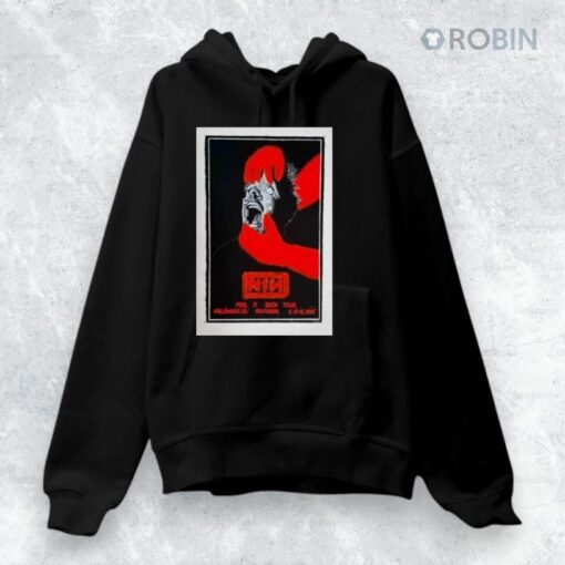 Nine Inch Nails Tour Inglewood, Ca 2025 Poster Shirt