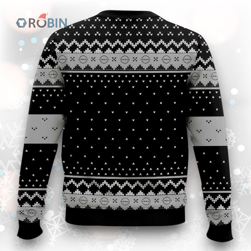 Nissan Christmas Sweater with Fun Holiday Design  Ugly Sweater for Festive Celebrations Nissan Christmas Sweater with Fun Holiday Design  Ugly Sweater for Festive Celebrations