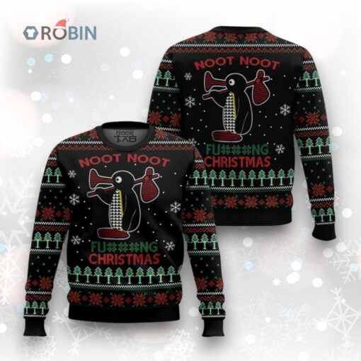 Noot Noot Penguin Ugly Christmas Sweater