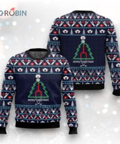 Nurse Christmas Tree Ugly Christmas Sweater
