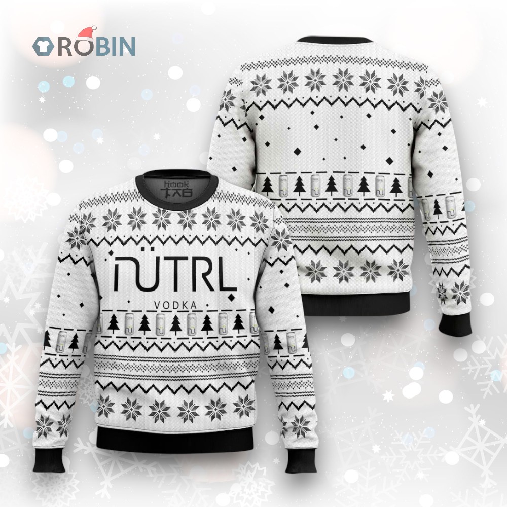 Nutrl Vodka Soda Ugly Christmas Sweater Nutrl Vodka Soda Ugly Christmas Sweater