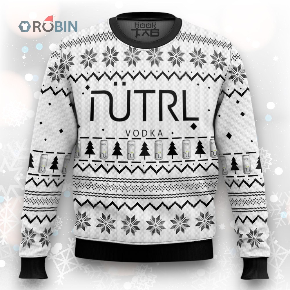 Nutrl Vodka Soda Ugly Christmas Sweater Nutrl Vodka Soda Ugly Christmas Sweater