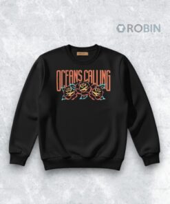 Oceans Calling Festival Shop Rose Lineup Shirt