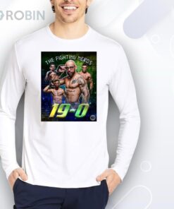 Official Jean Silva The Fighting Nerds Undefeated Streak In The UFC With His Win At UFC 314 19 – 0 Poster Shirt