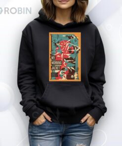 Official Poster My Morning Jacket The Pavilion at Toyota Music Factory Dallas TX April 12 2025 Concert Shirt Official Poster My Morning Jacket The Pavilion at Toyota Music Factory Dallas TX April 12 2025 Concert Shirt