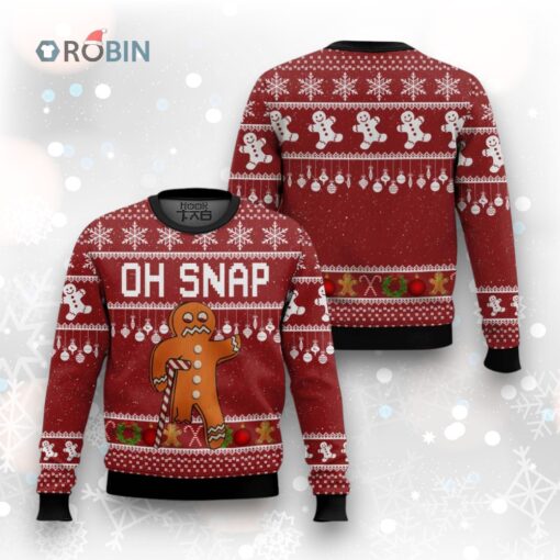 Oh Snap Ugly Christmas Sweater