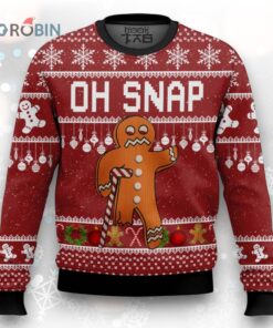 Oh Snap Ugly Christmas Sweater