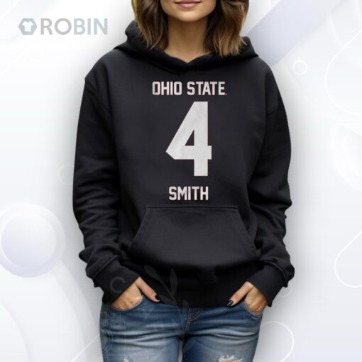 Ohio State Football Jeremiah Smith 4 Shirt