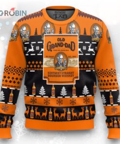 Old Grand Dad Ugly Christmas Sweater