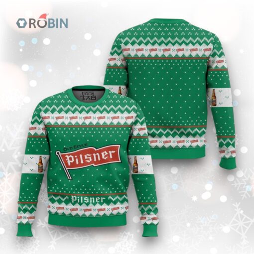 Old Style Pilsner Ugly Christmas