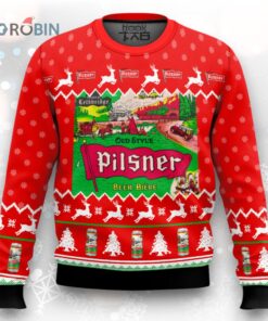 Old Style Pilsner Ugly Christmas Sweater Old Style Pilsner Ugly Christmas Sweater