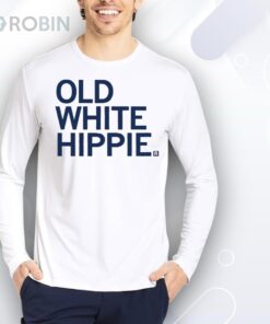 Old White Hippie Shirt